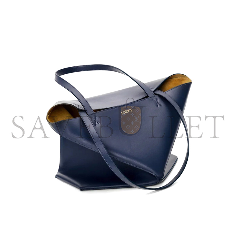 L0ew* medium puzzle fold tote in shiny calfskin a657g50x01 06 (31.5*25.5*14.5cm)